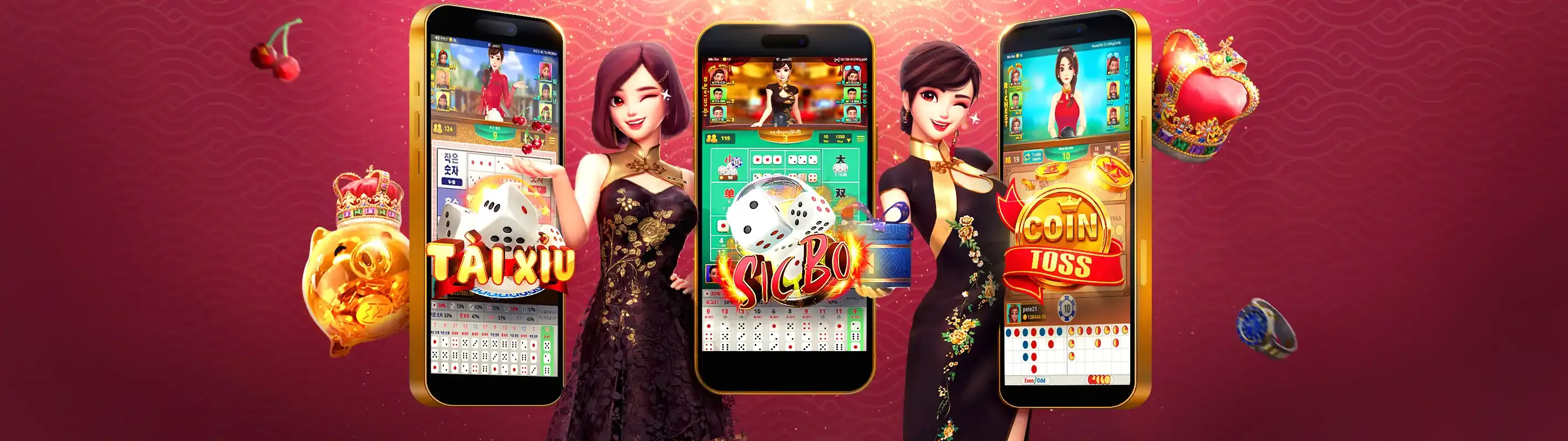 Hình ảnh chính về trò chơi nổ hũ tại oke179 với các biểu tượng may mắn và giải thưởng lớn